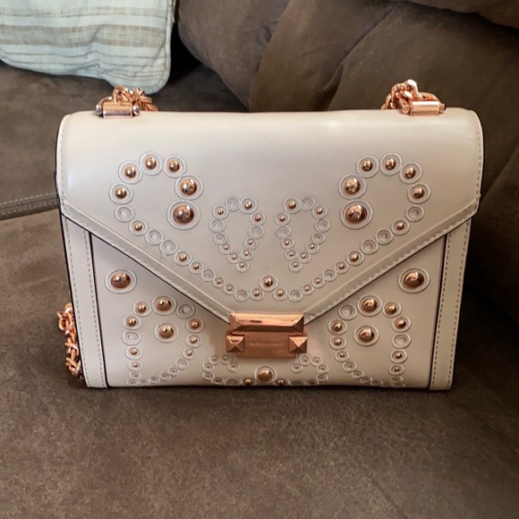 Michael Kors Handbags - Michael Kors Rose Gold design Crossbody Purse